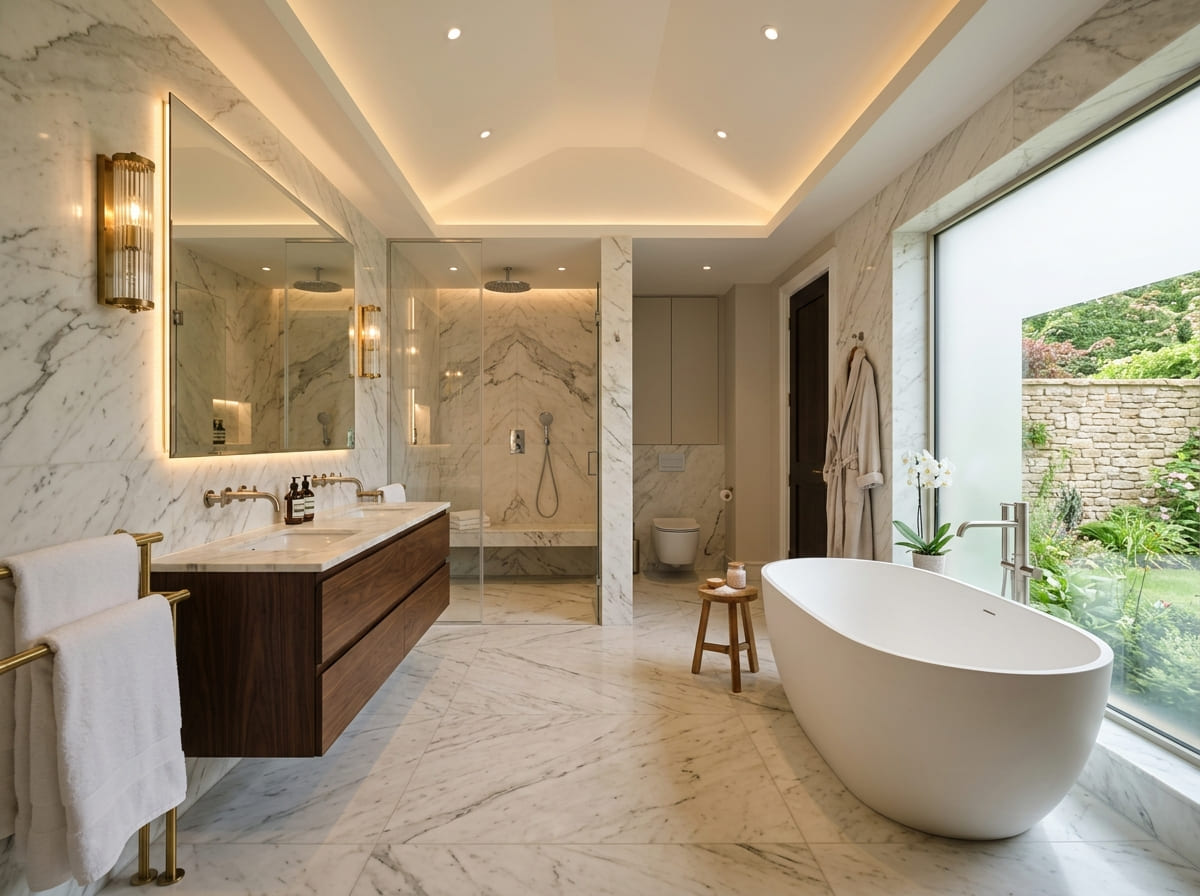 Custom Bathroom Renovation in Cooper